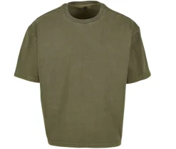 BUILD YOUR BRAND BY435 - Tee-shirt court oversize vintage