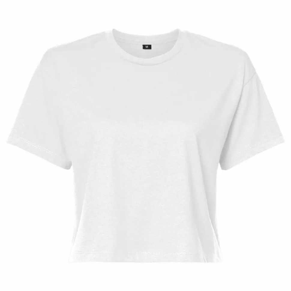 Build Your Brand BY042 - T-shirt femme cropped