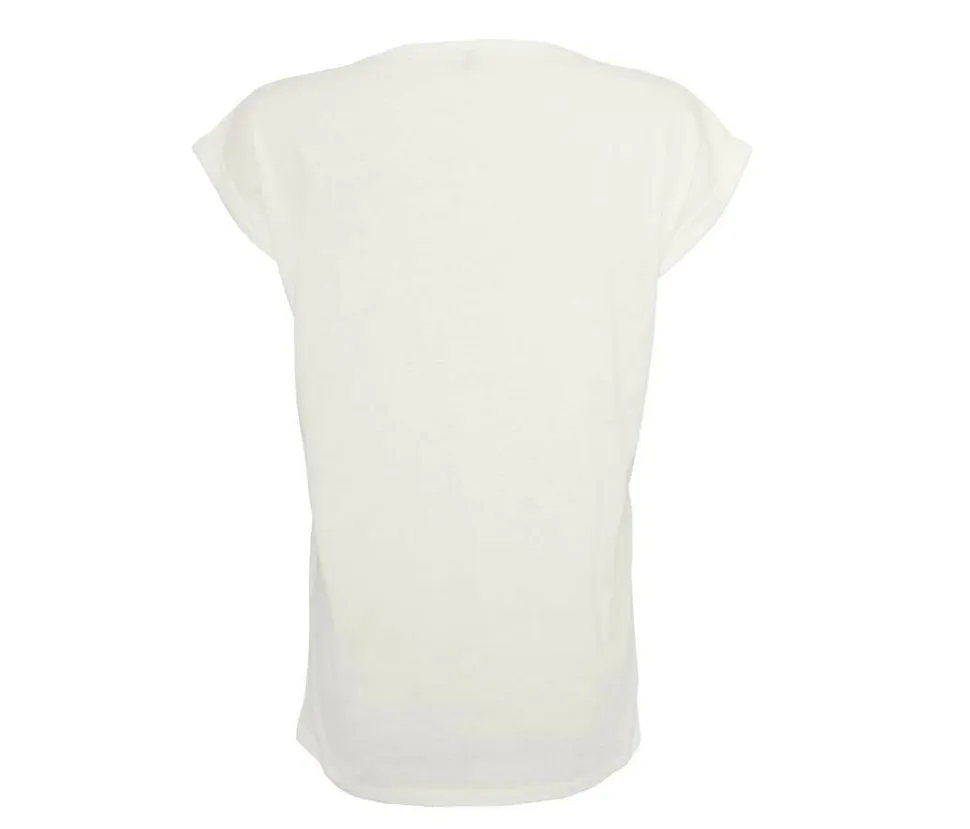 BUILD YOUR BRAND BY021 - T-shirt Femme Élégance Coton Léger
