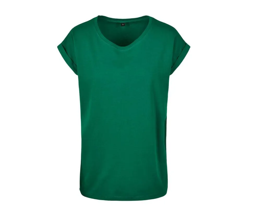 BUILD YOUR BRAND BY021 - T-shirt Femme Élégance Coton Léger