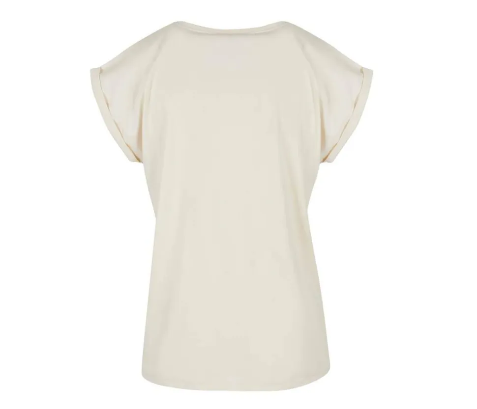 BUILD YOUR BRAND BY021 - T-shirt Femme Élégance Coton Léger