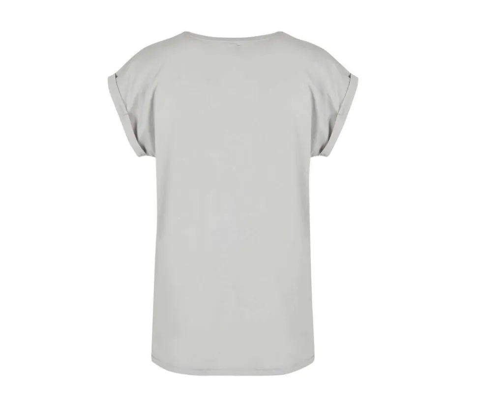BUILD YOUR BRAND BY021 - T-shirt Femme Élégance Coton Léger