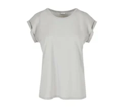 BUILD YOUR BRAND BY021 - T-shirt Femme Élégance Coton Léger