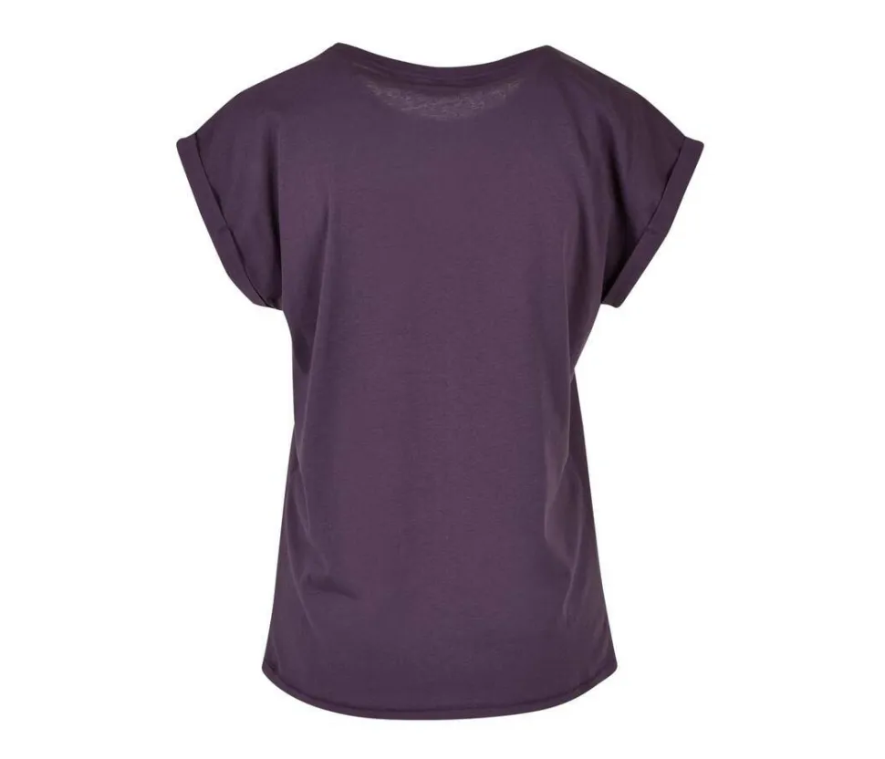 BUILD YOUR BRAND BY021 - T-shirt Femme Élégance Coton Léger