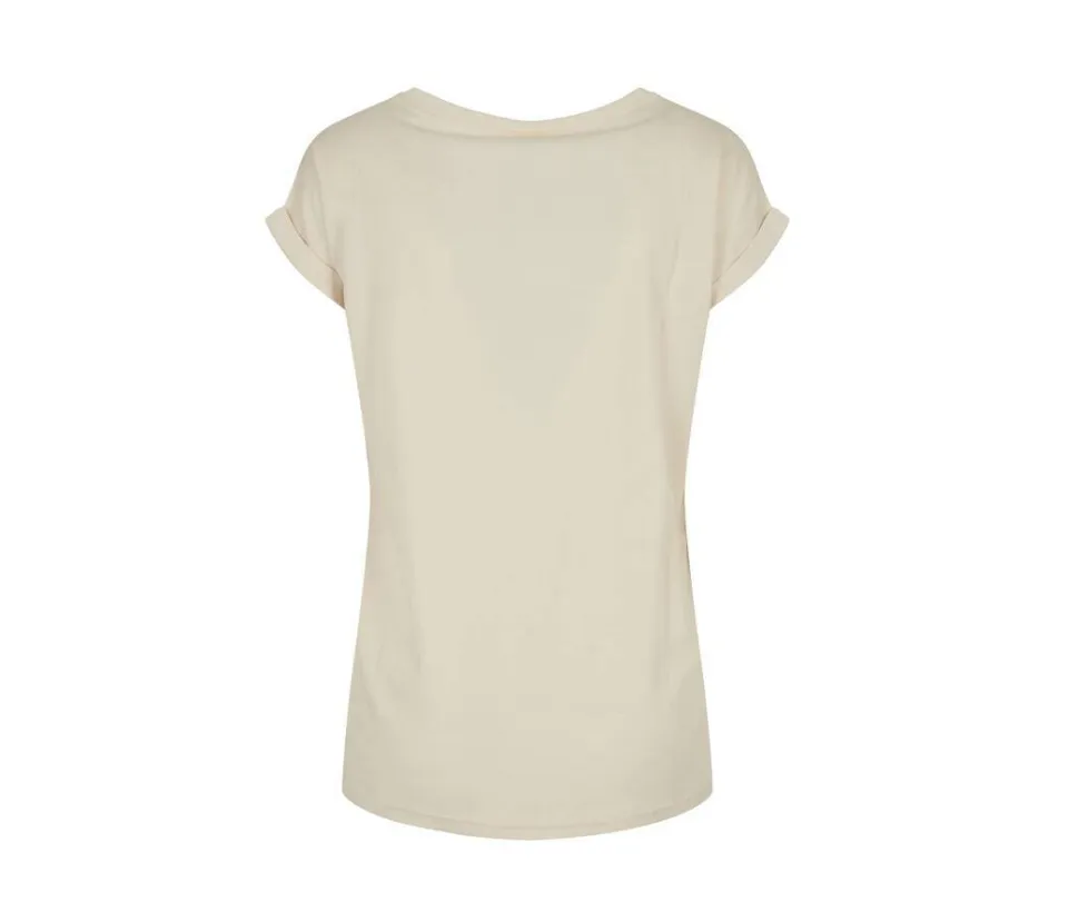 BUILD YOUR BRAND BY021 - T-shirt Femme Élégance Coton Léger