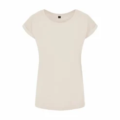 BUILD YOUR BRAND BY021 - T-shirt Femme Élégance Coton Léger