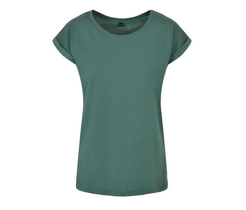 BUILD YOUR BRAND BY021 - T-shirt Femme Élégance Coton Léger