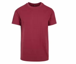 Build Your Brand BY004 - T-shirt Confortable à Col Rond en Coton