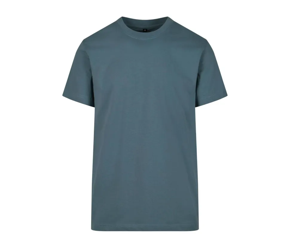 Build Your Brand BY004 - T-shirt Confortable à Col Rond en Coton