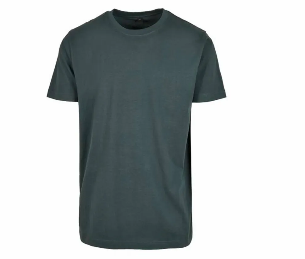 Build Your Brand BY004 - T-shirt Confortable à Col Rond en Coton