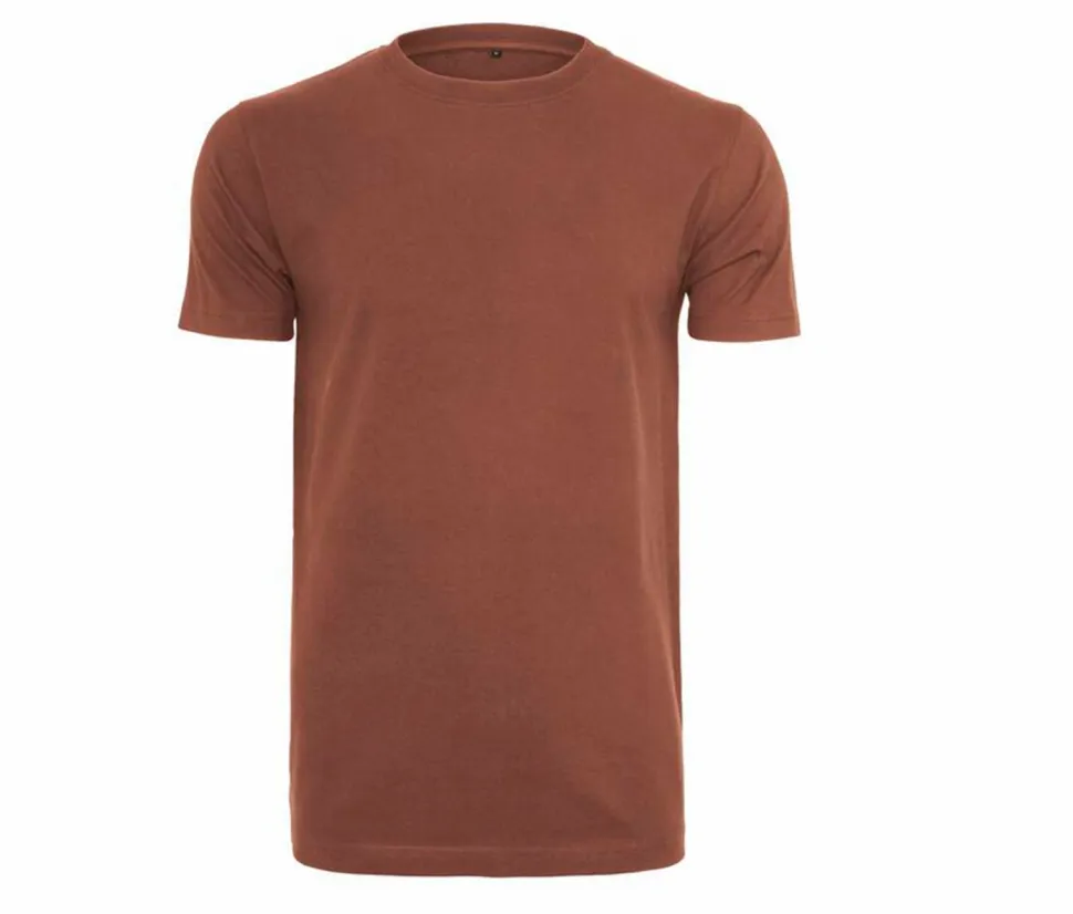 Build Your Brand BY004 - T-shirt Confortable à Col Rond en Coton