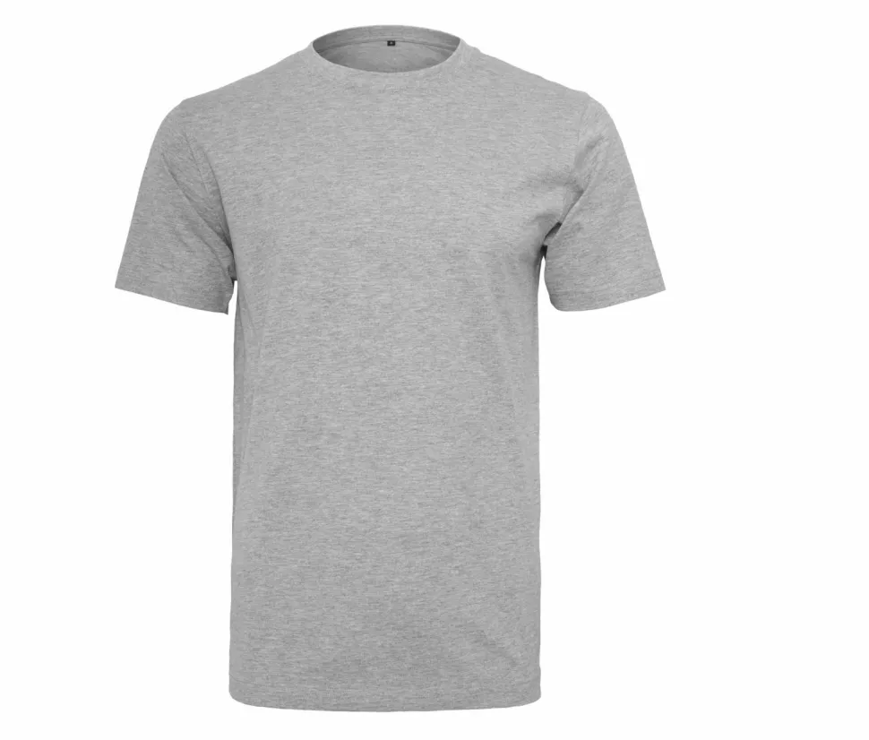 Build Your Brand BY004 - T-shirt Confortable à Col Rond en Coton