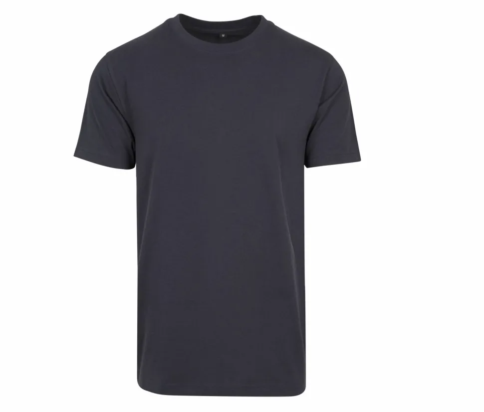 Build Your Brand BY004 - T-shirt Confortable à Col Rond en Coton