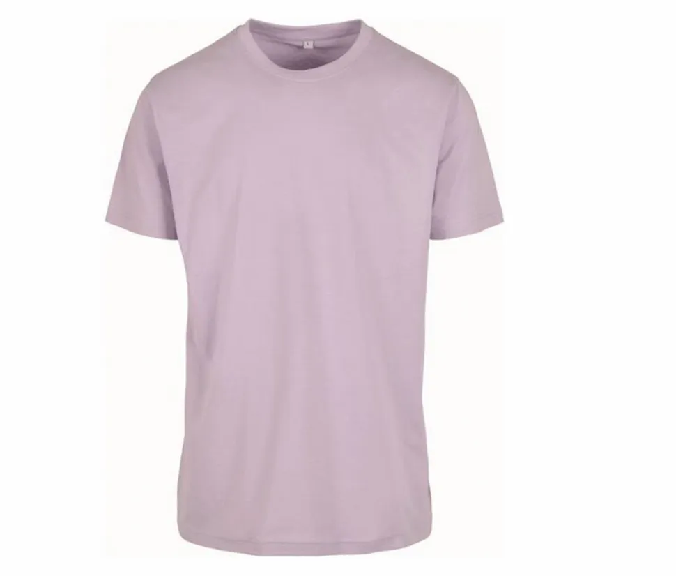 Build Your Brand BY004 - T-shirt Confortable à Col Rond en Coton