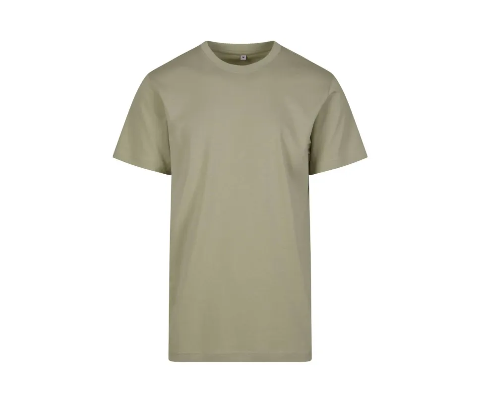 Build Your Brand BY004 - T-shirt Confortable à Col Rond en Coton