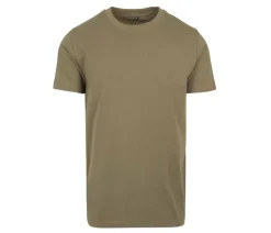 Build Your Brand BY004 - T-shirt Confortable à Col Rond en Coton