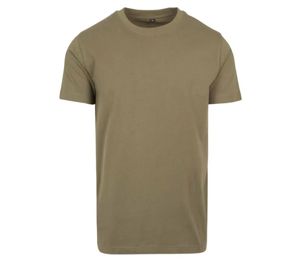 Build Your Brand BY004 - T-shirt Confortable à Col Rond en Coton