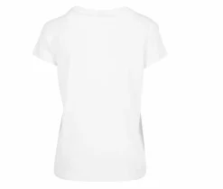 BUILD YOUR BRAND BY052 - T-Shirt Femme Confort Coton Noir Personnalisable