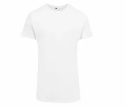 BUILD YOUR BRAND BY028 - T-shirt Long Confort Urbain Homme