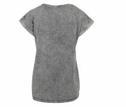 BUILD YOUR BRAND BY053 - T-shirt femme délavé