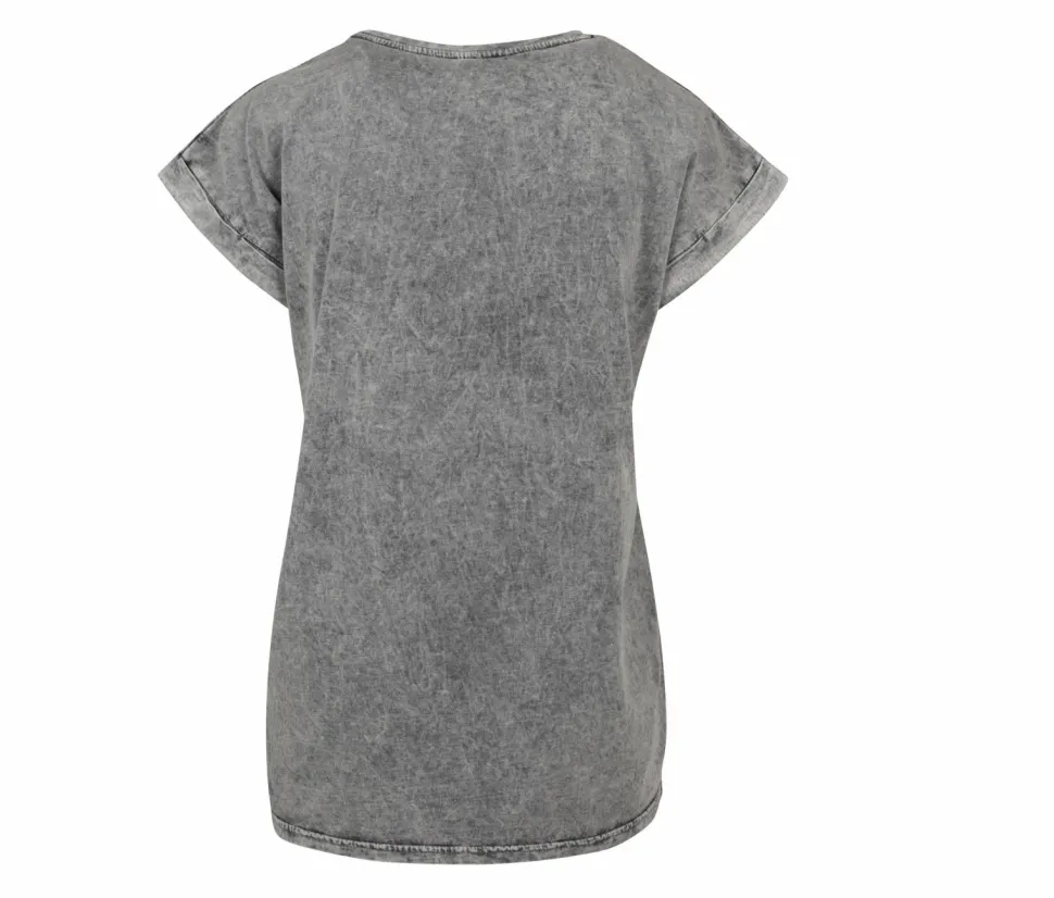 BUILD YOUR BRAND BY053 - T-shirt femme délavé