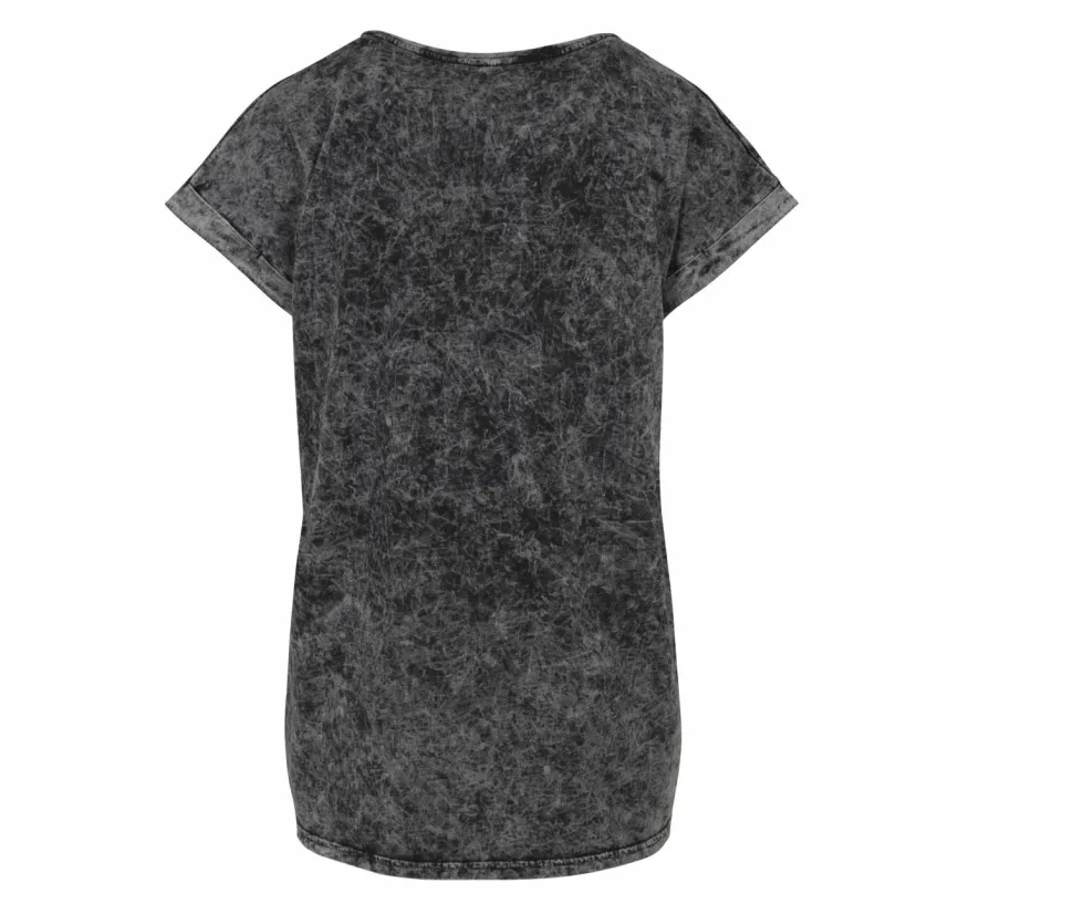 BUILD YOUR BRAND BY053 - T-shirt femme délavé