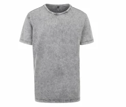 BUILD YOUR BRAND BY070 - T-shirt homme délavé