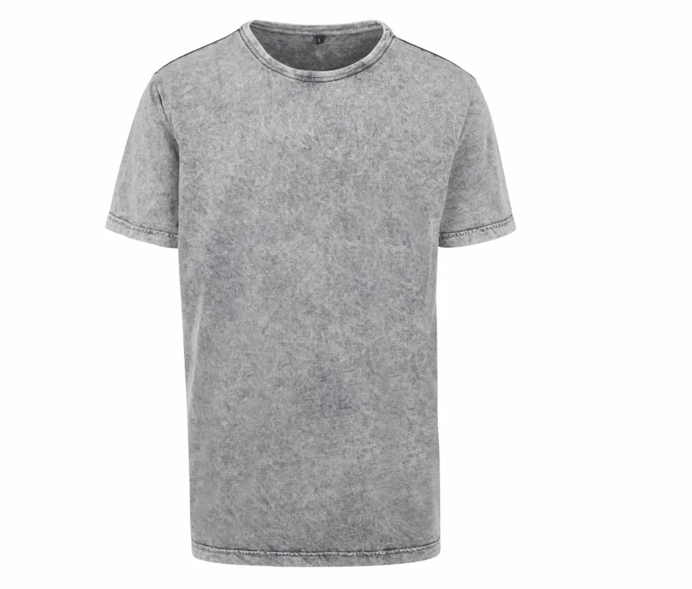 BUILD YOUR BRAND BY070 - T-shirt homme délavé