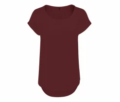 BUILD YOUR BRAND BY036 - T-shirt femme au dos rallongé