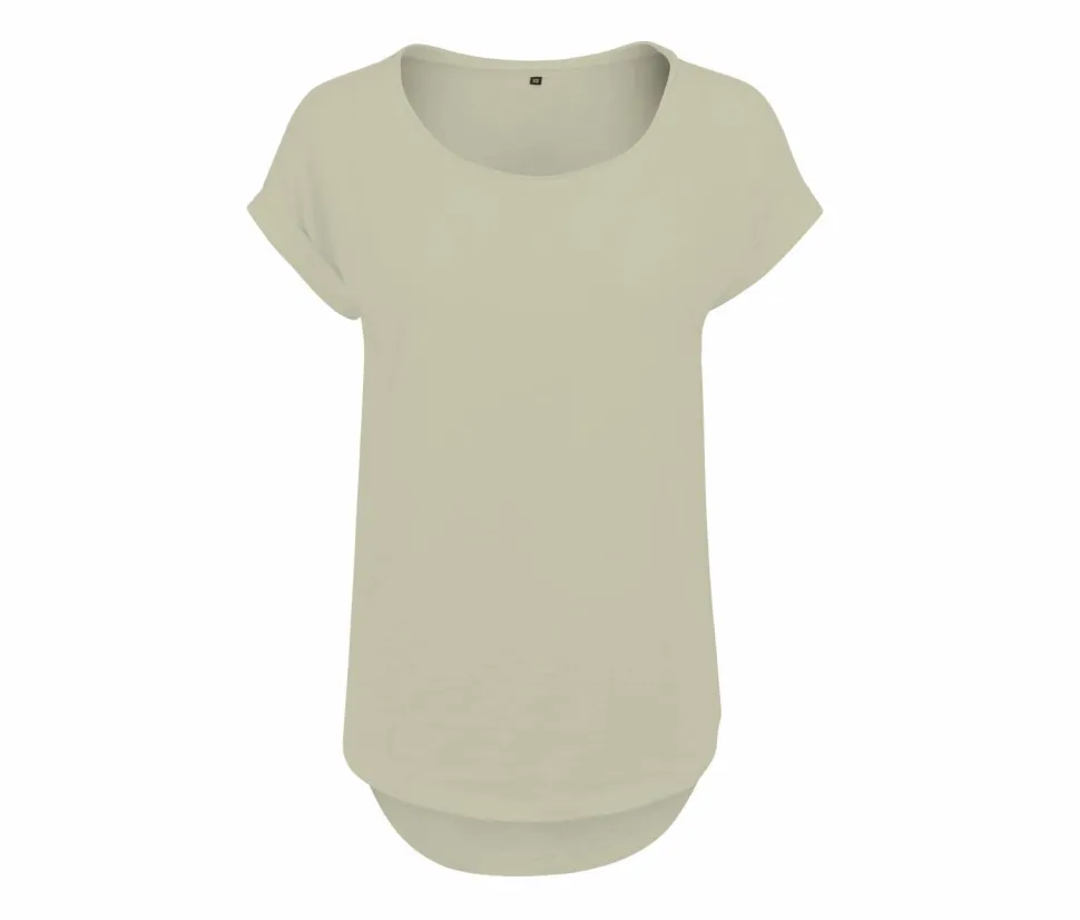 BUILD YOUR BRAND BY036 - T-shirt femme au dos rallongé
