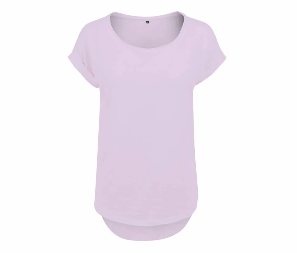 BUILD YOUR BRAND BY036 - T-shirt femme au dos rallongé