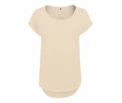 BUILD YOUR BRAND BY036 - T-shirt femme au dos rallongé
