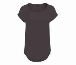 BUILD YOUR BRAND BY036 - T-shirt femme au dos rallongé
