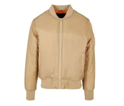 BUILD YOUR BRAND BY030 - Veste Bomber Moderne et Élégante en Nylon