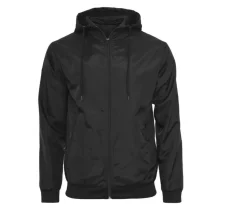 BUILD YOUR BRAND BY016 - Veste Coupe-Vent Élégante et Fonctionnelle pour Hommes