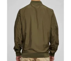 BUILD YOUR BRAND BY045 - Veste Bomber Homme Élégance et Simplicité