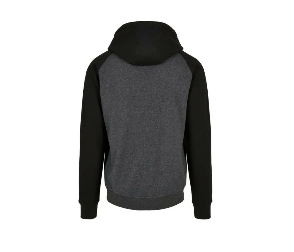 BUILD YOUR BRAND BYB005 - Sweat capuche manches et capuche contrastées