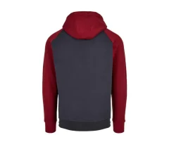 BUILD YOUR BRAND BYB005 - Sweat capuche manches et capuche contrastées