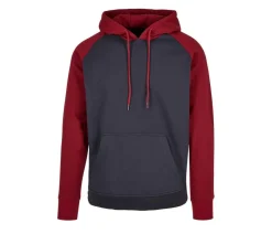 BUILD YOUR BRAND BYB005 - Sweat capuche manches et capuche contrastées