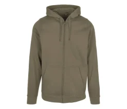 BUILD YOUR BRAND BYB008 - Sweat capuche zippé