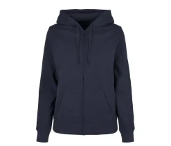 BUILD YOUR BRAND BYB009 - Sweat capuche zippé femme