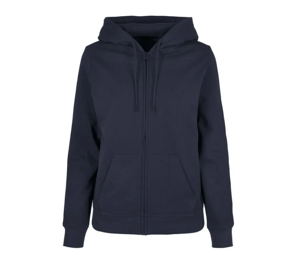 BUILD YOUR BRAND BYB009 - Sweat capuche zippé femme