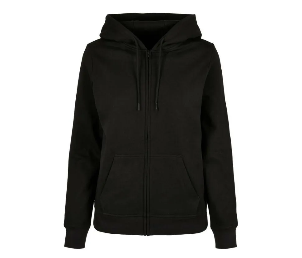 BUILD YOUR BRAND BYB009 - Sweat capuche zippé femme