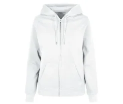 BUILD YOUR BRAND BYB009 - Sweat capuche zippé femme