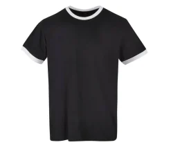 BUILD YOUR BRAND BYB022 - T-shirt Classique à Bordures Contrastées