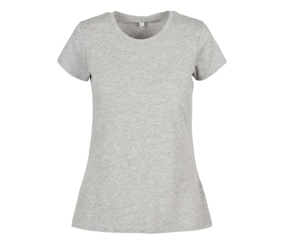 BUILD YOUR BRAND BYB012 - T-shirt Femme Confort en Coton Jersey