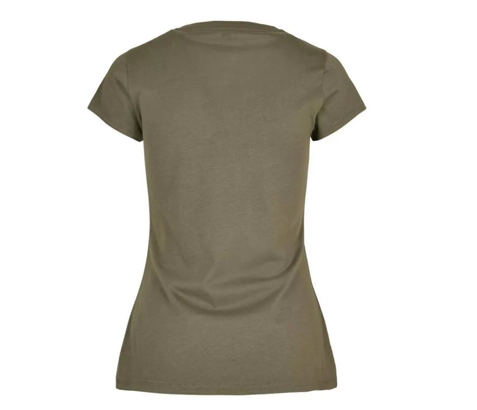 BUILD YOUR BRAND BYB012 - T-shirt Femme Confort en Coton Jersey