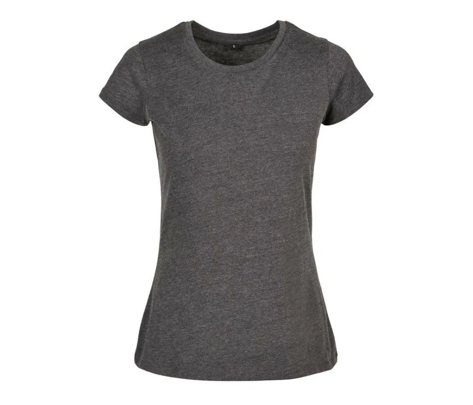 BUILD YOUR BRAND BYB012 - T-shirt Femme Confort en Coton Jersey