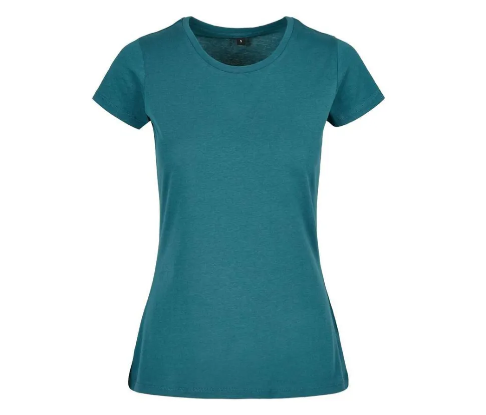 BUILD YOUR BRAND BYB012 - T-shirt Femme Confort en Coton Jersey