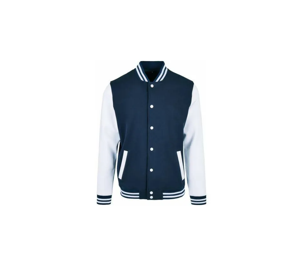 BUILD YOUR BRAND BYB004 - Veste Iconique Style Baseball Années 50